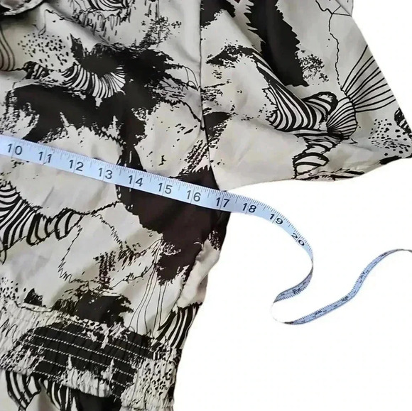 ANTHROPOLOGIE Nümph Gray And Black Cocktail Dress Size 8 EK(6 US) - Picture 11 of 12